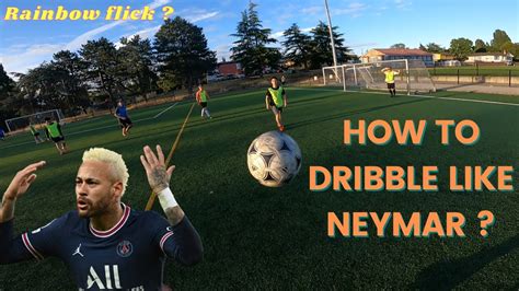 How To Dribble Like Neymar (Skills By Neymar).